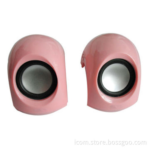 2.0-channel Computer Speakers with USB Power Supplier, 3W x 2 Output